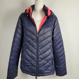 Tek Gear XL Navy Blue Puffer Jacket